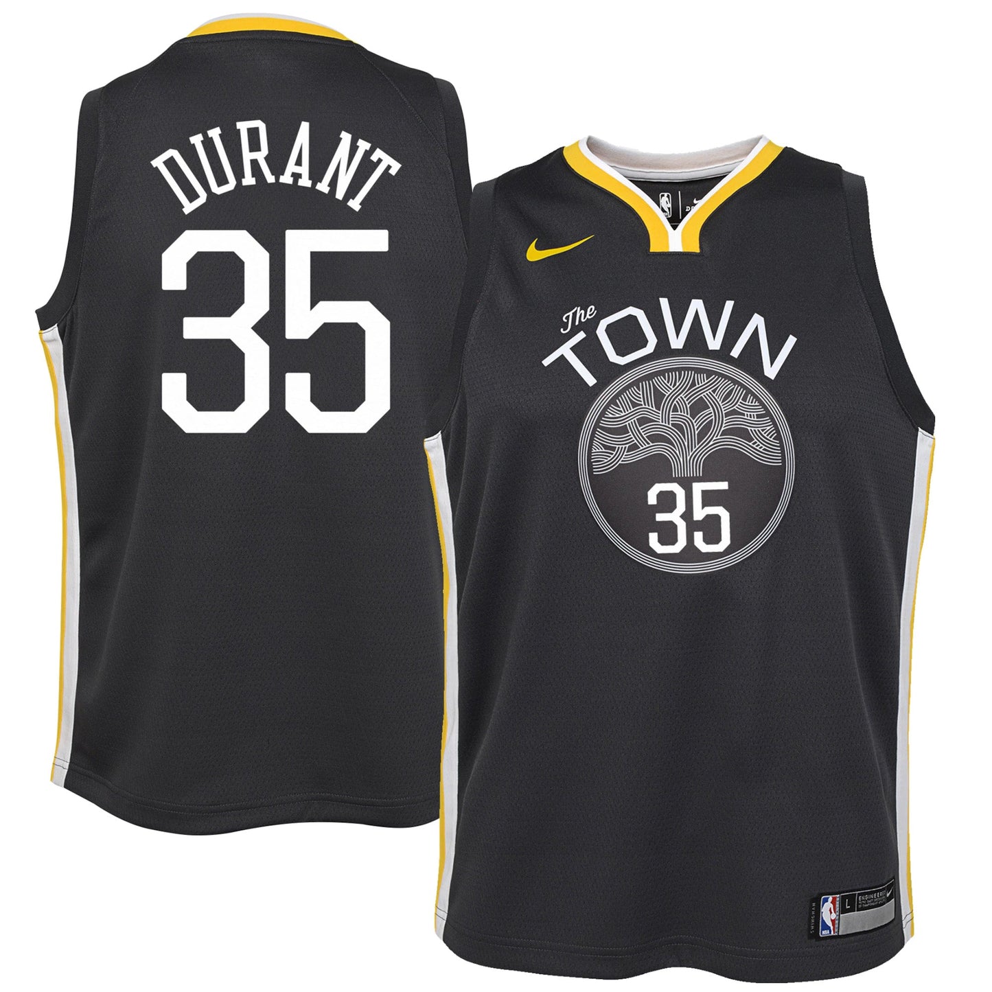 Nike Youth NBA Gs Warriors The Town Swingman Jersey Jerseys
