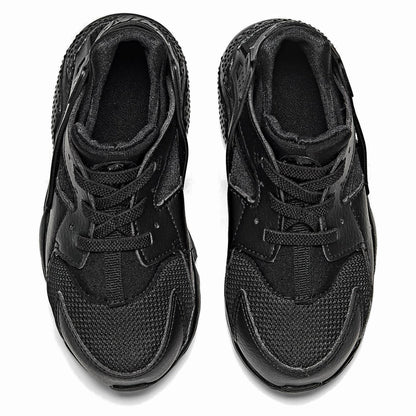 Nike Toddlers Air Huarache Run 'Triple Black' Sneakers