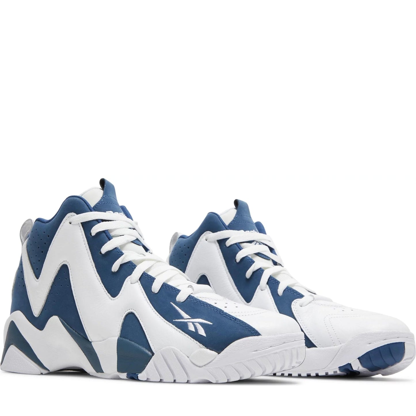 White/Batik Blue/White-