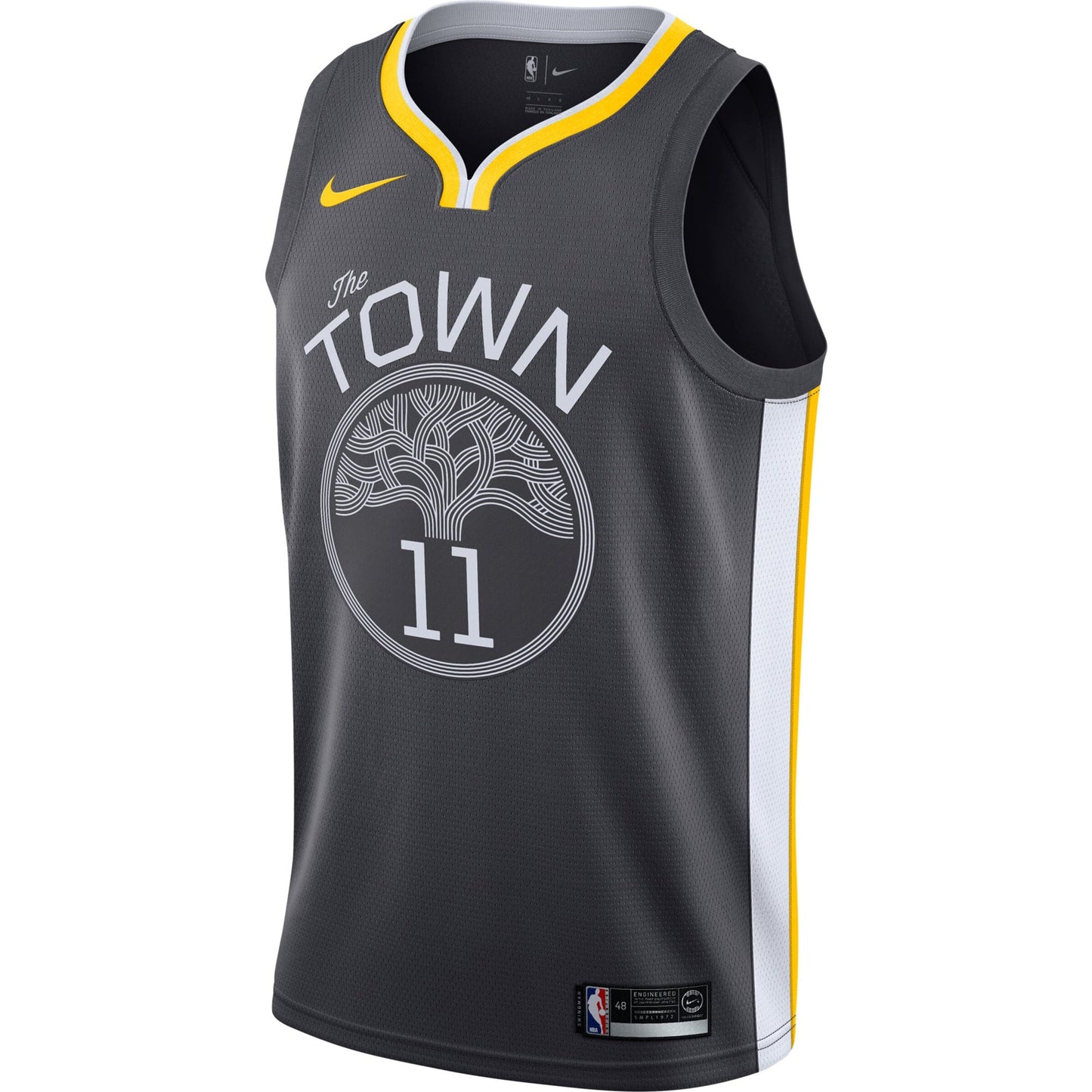 Nike Men's NBA Gs Warriors Klay Thompson Swingman Jersey Statement Edition Jerseys