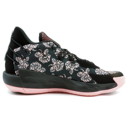 adidas Men's Dame 7 Sneakers - Black, Pink, Silver