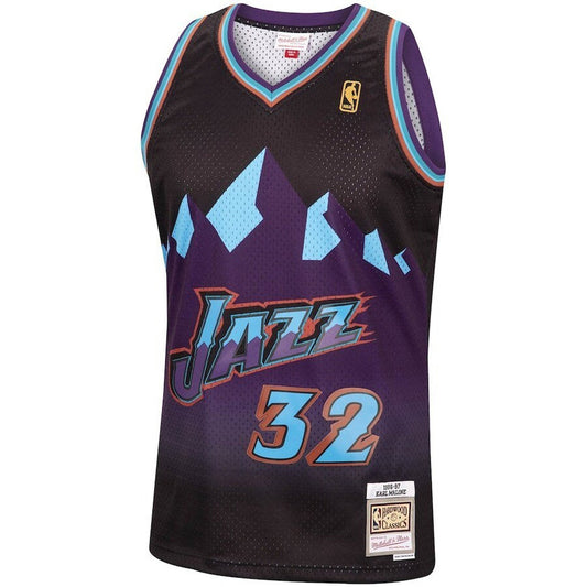 Mitchell & Ness Men's NBA Reload Swingman Jersey - Utah Jazz 1996 Karl Malone
