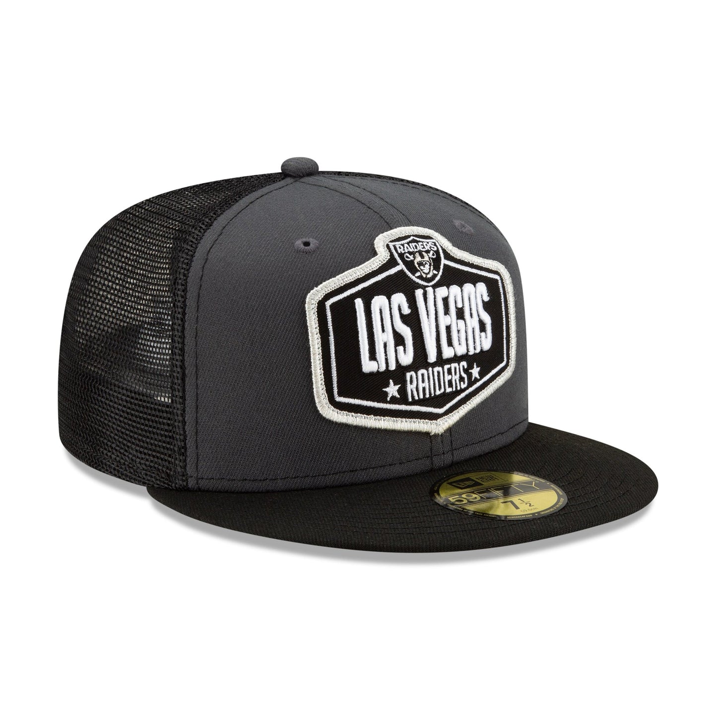 Men's New Era NFL 2021 Draft 59Fifty Fitted - Las Vegas Raiders