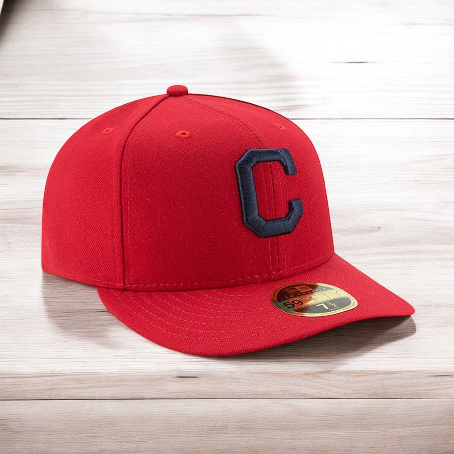 New Era Men's MLB Low Profile Authentic 5950 Indians