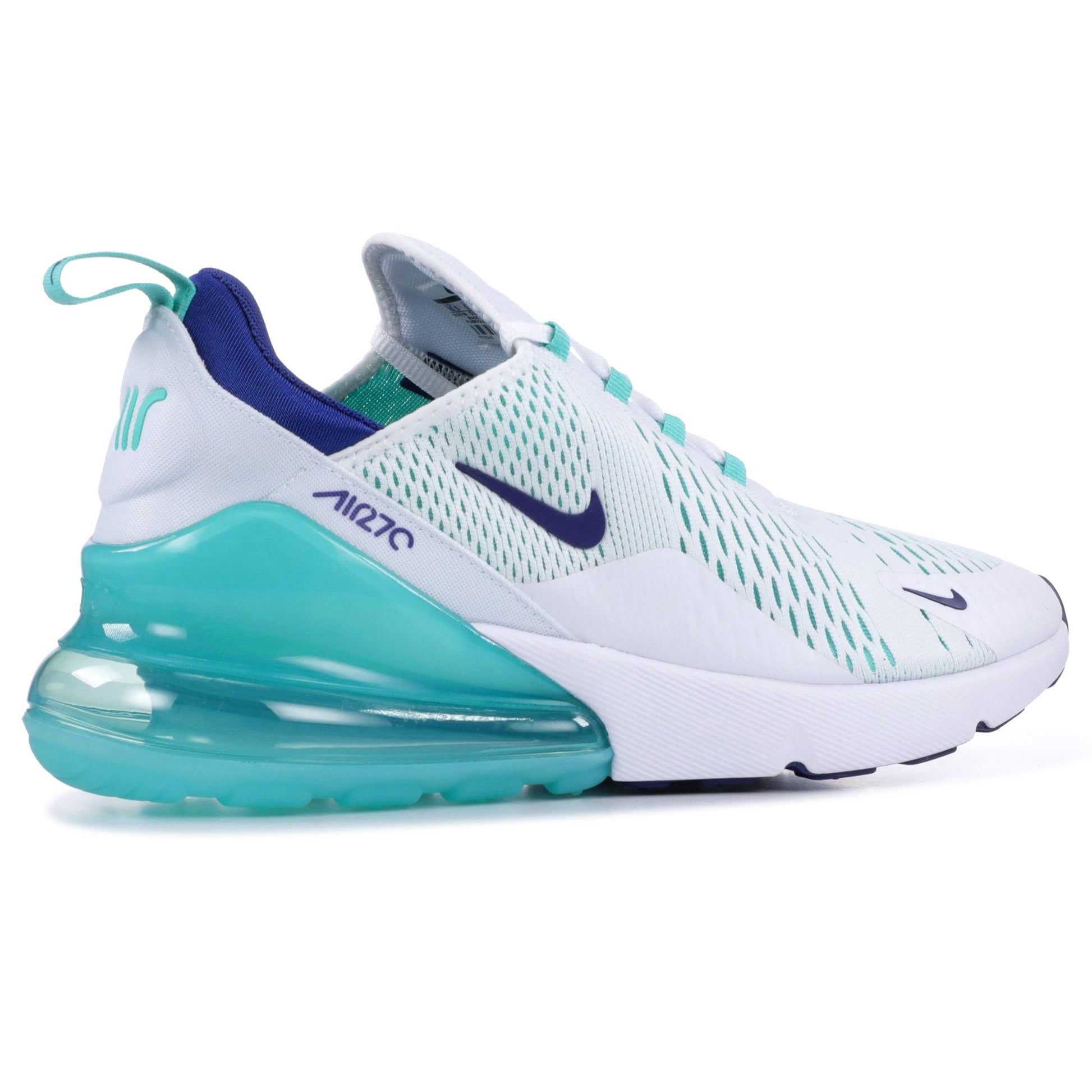 White/Hyper Jade-Deep Royal Blue-