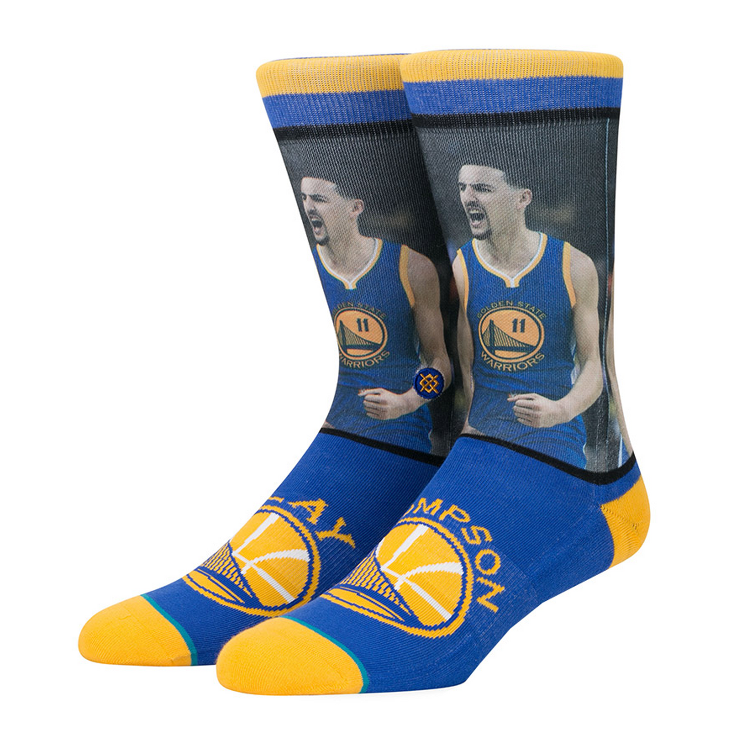 Stance Men's NBA Golden State Warriors Klay Thompson Socks