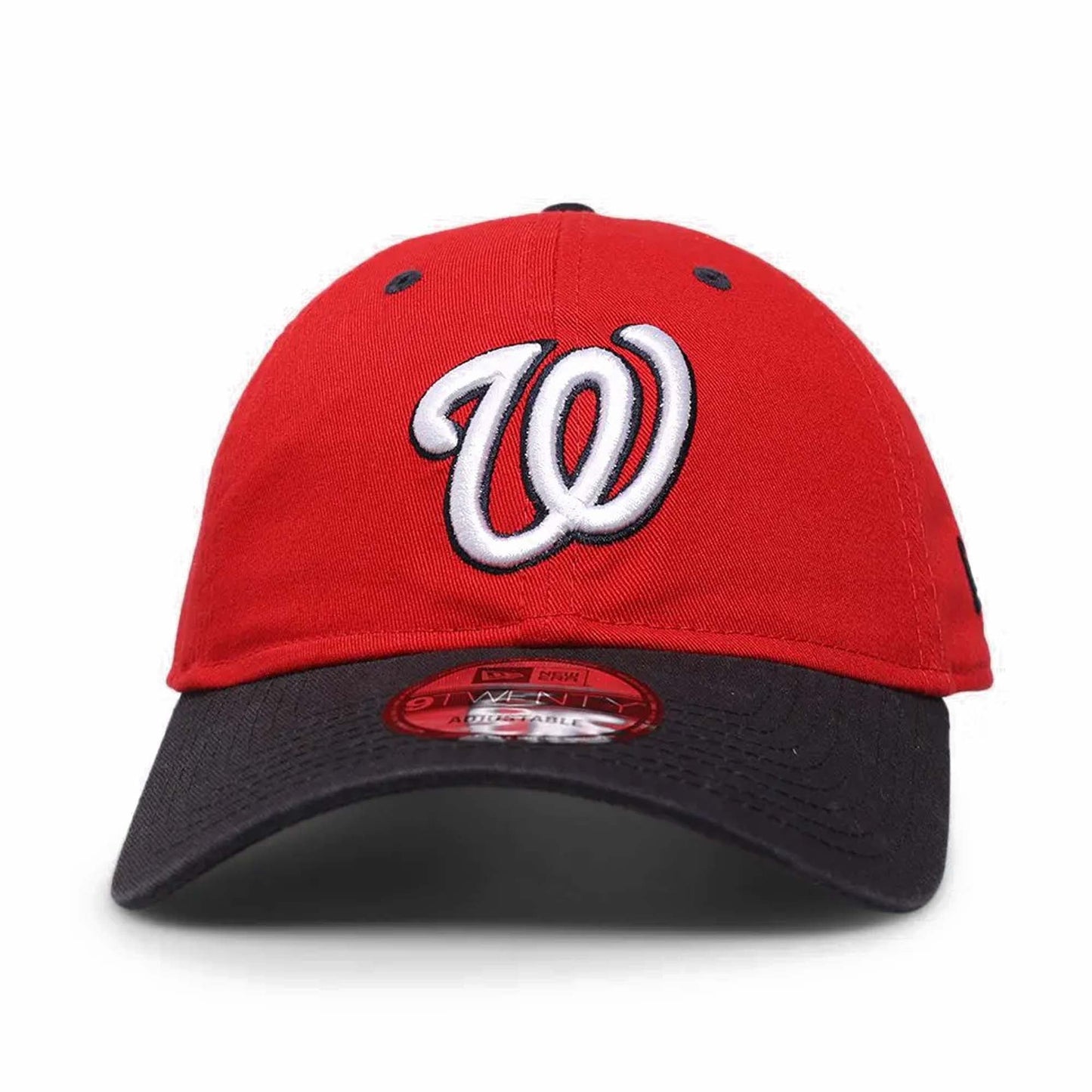 Men's New Era MLB Core Classic 9Twenty Strapback Hat - Nationals
