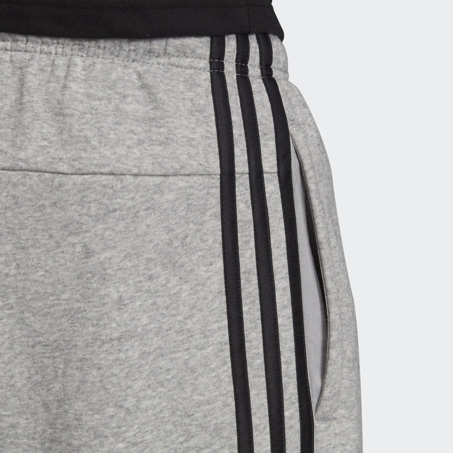 adidas Men's Essentials 3 Stripes Fleece Pants