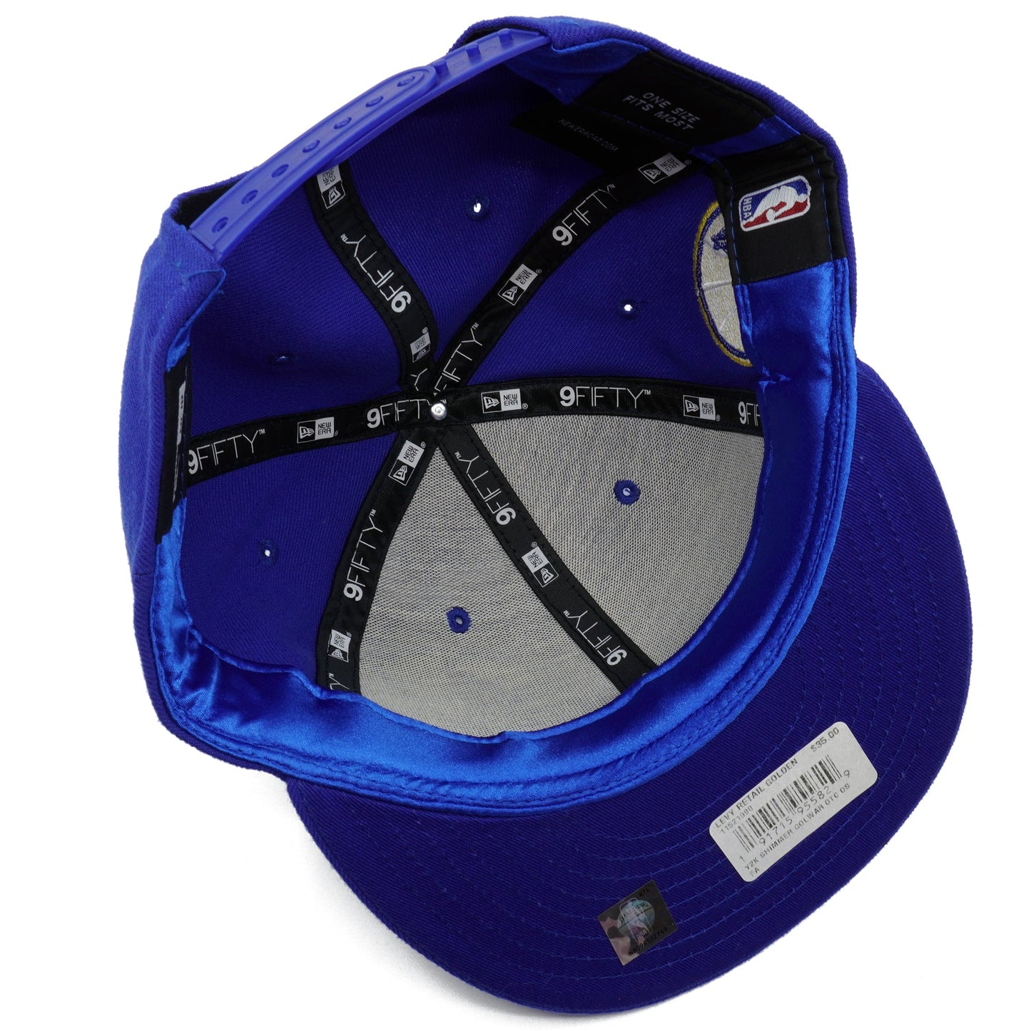 Men's New Era NBA Golden State Warriors Shimmer 950 Snapback