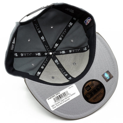 New Era Men's NBA Gsw Warriors Golden Twist Trick 950 Snapback Hats