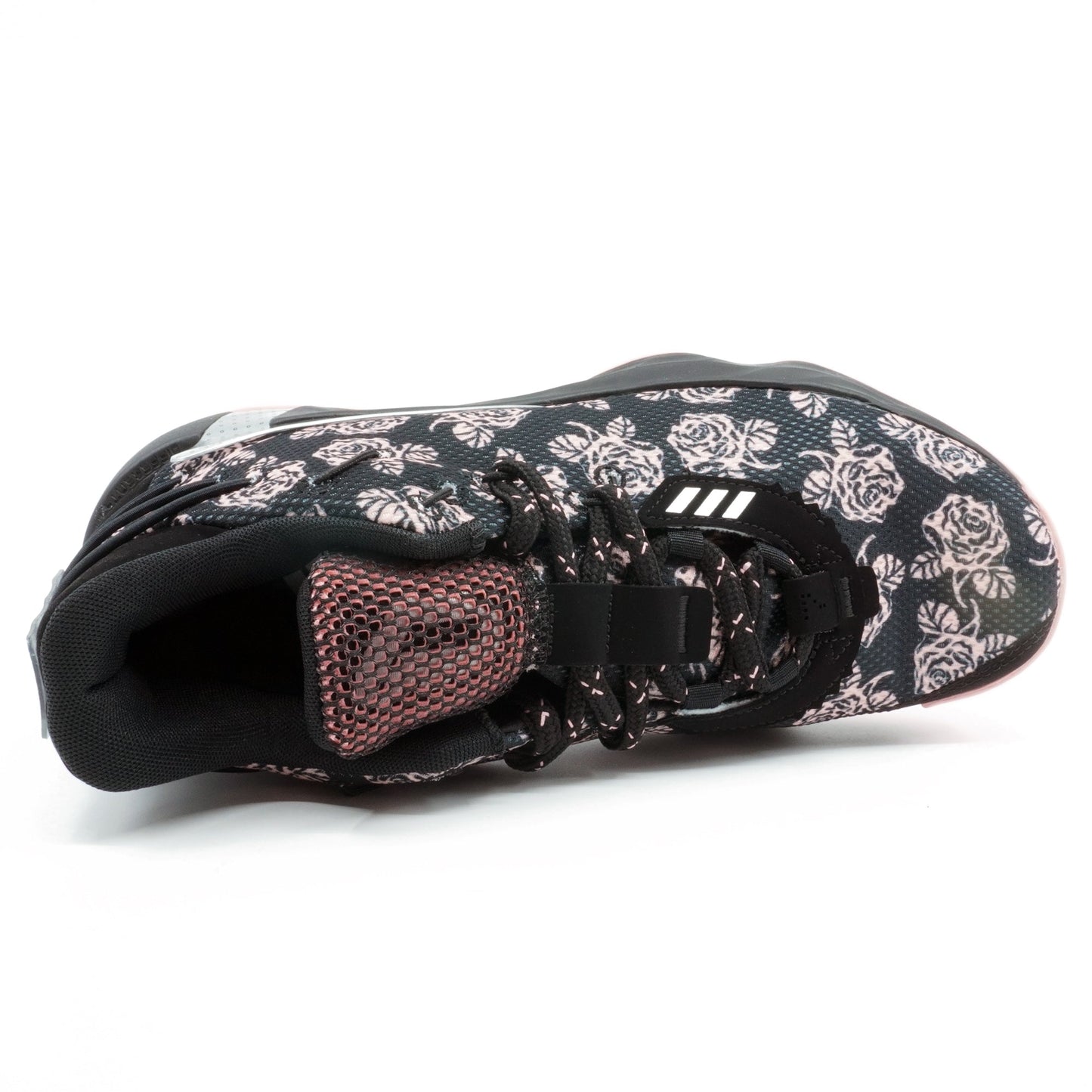 adidas Men's Dame 7 Sneakers - Black, Pink, Silver