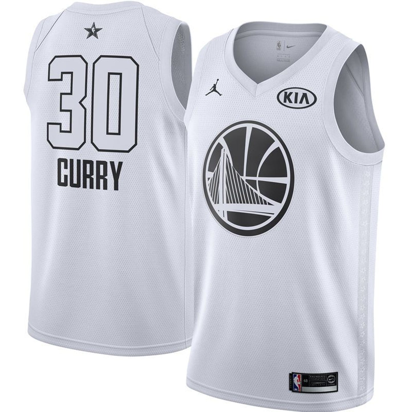 Air Jordan Youth Gs Warriors "2018 Allstar" Swingman Jersey Jerseys