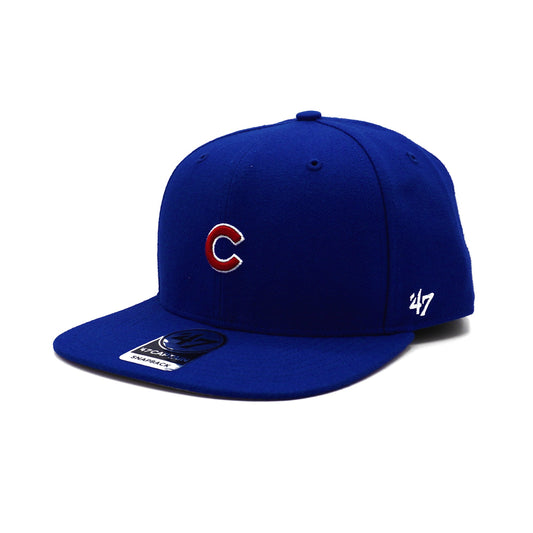 Men's 47 Brand Chicago Cubs Captain Snapback - Blue