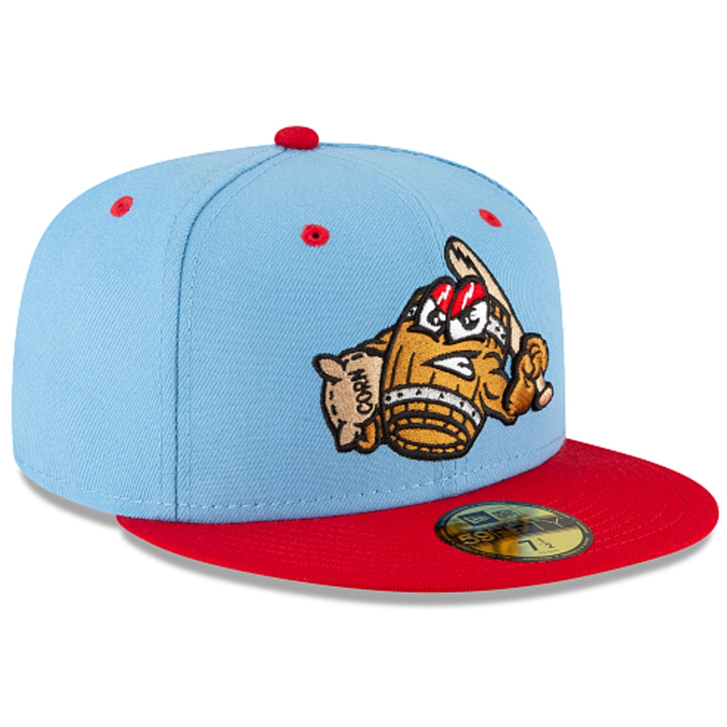 Men's New Era Milb Theme Night 5950 59Fifty - Louisville Bats Mashers