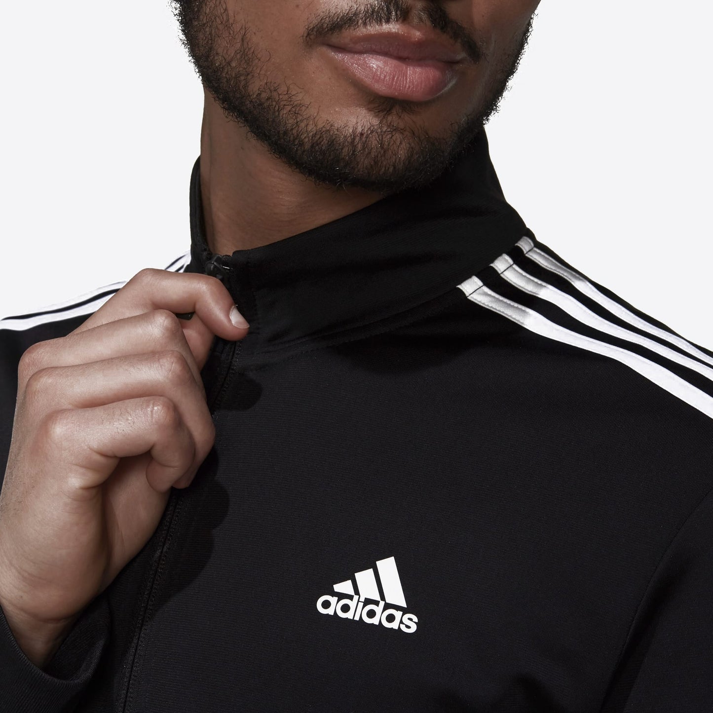 Men's adidas 3 Stipe Tricot Track Jacket