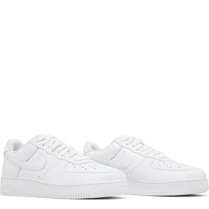 Nike Men's Air Force 1 '07 Low 'Color Of The Month Triple White' Sneakers