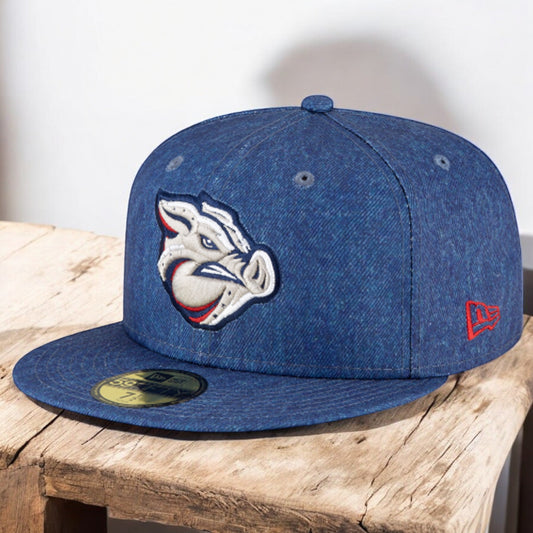 New Era Men's Milb 59Fifty - Lehigh Valley Iron Pigs 'Canadian Tuxedo'