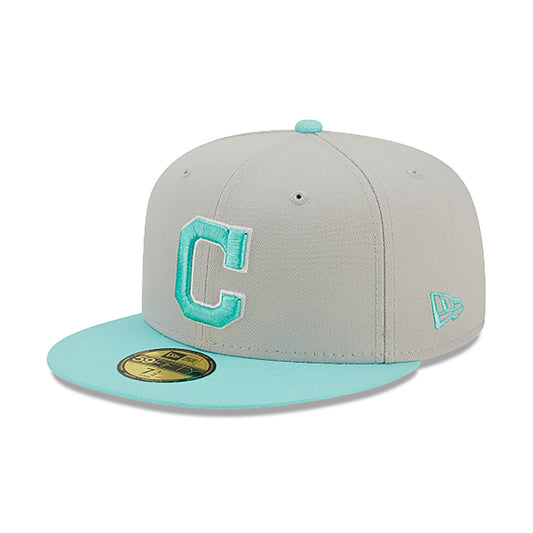 Grey/Aqua Blue-