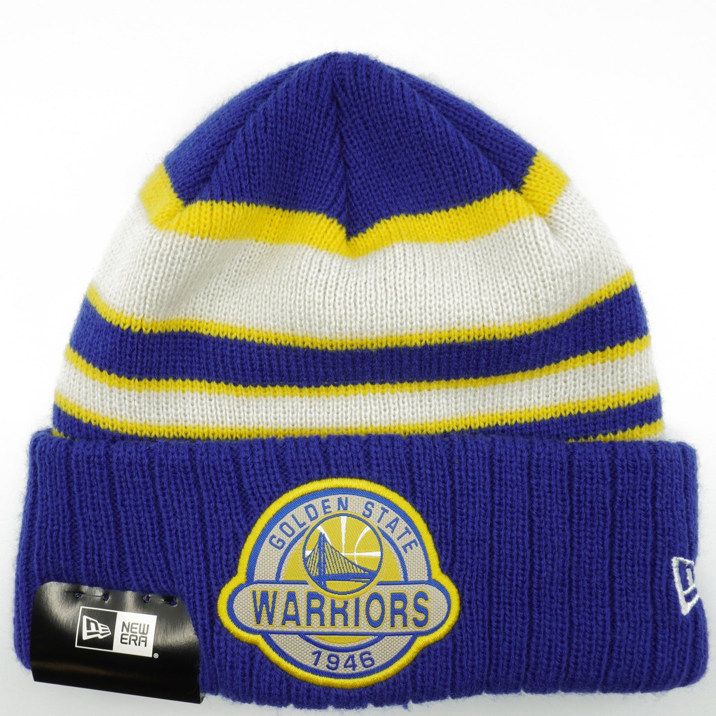 New Era Men's NBA Golden State Warriors Striped Select
