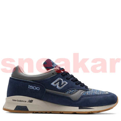 New Balance Men's 1500 Miuk 'Navy Grey Harris Tweed' Sneakers