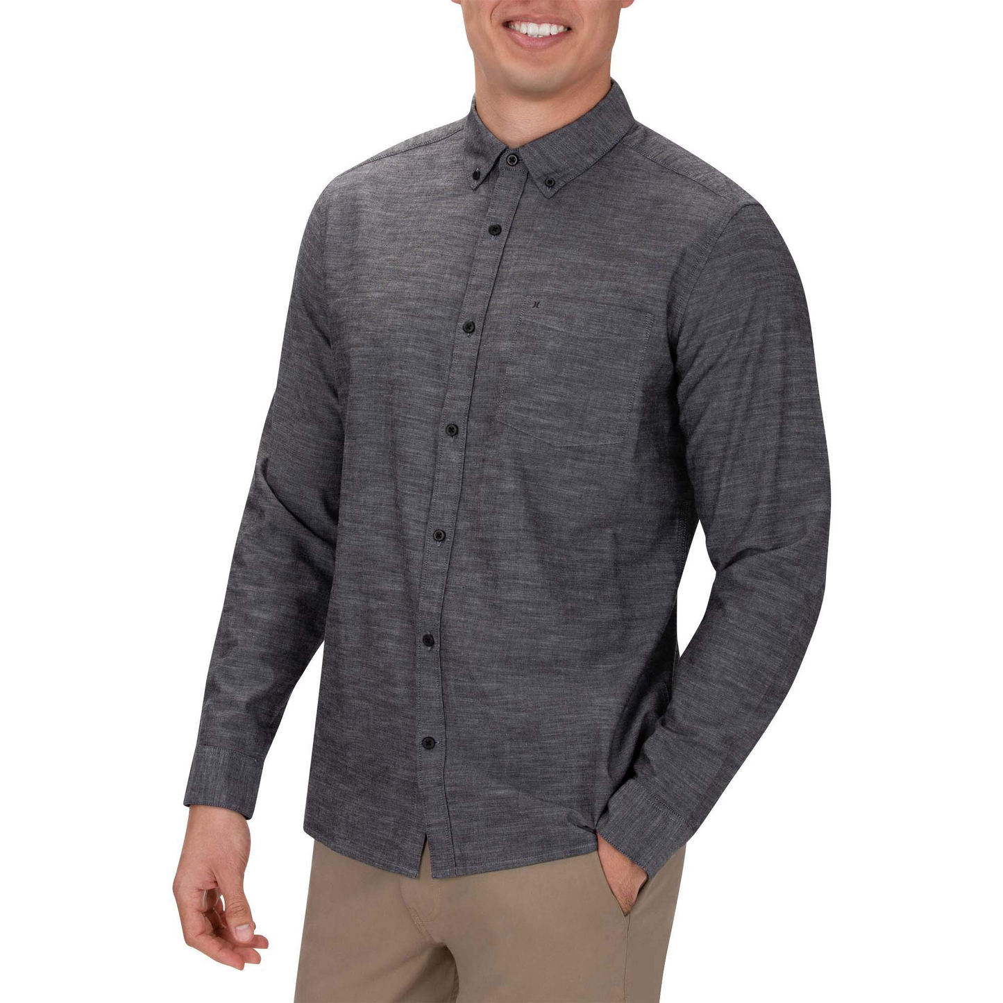 Hurley Men's One & Only 2.0 Woven Button Up