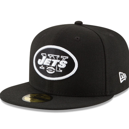 New Era Men's MLB 59Fifty Authentic Fitted Cap Jets
