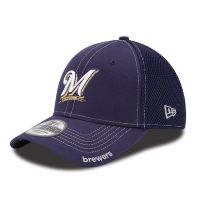 New Era Men's MLB 39Thirty Neo Flex Fit Cap Brewers