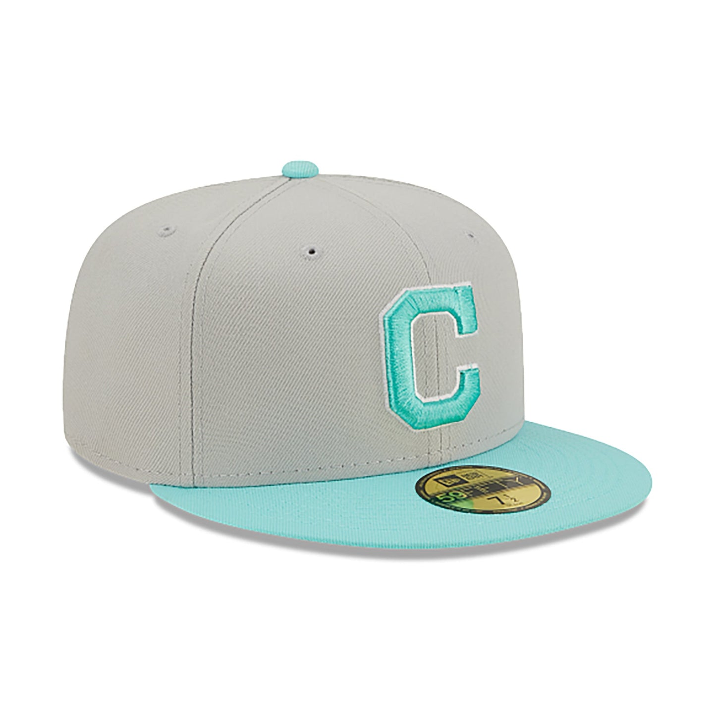 Grey/Aqua Blue-