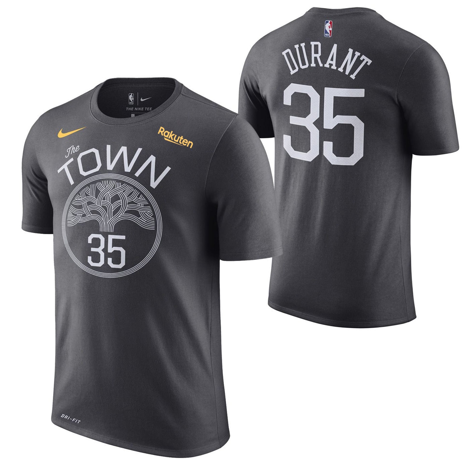 Nike Women's Nba Gs Warriors Kevin Durant The Town Shirt 871408
