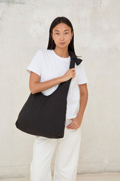 Biwa Puffy Bag Black