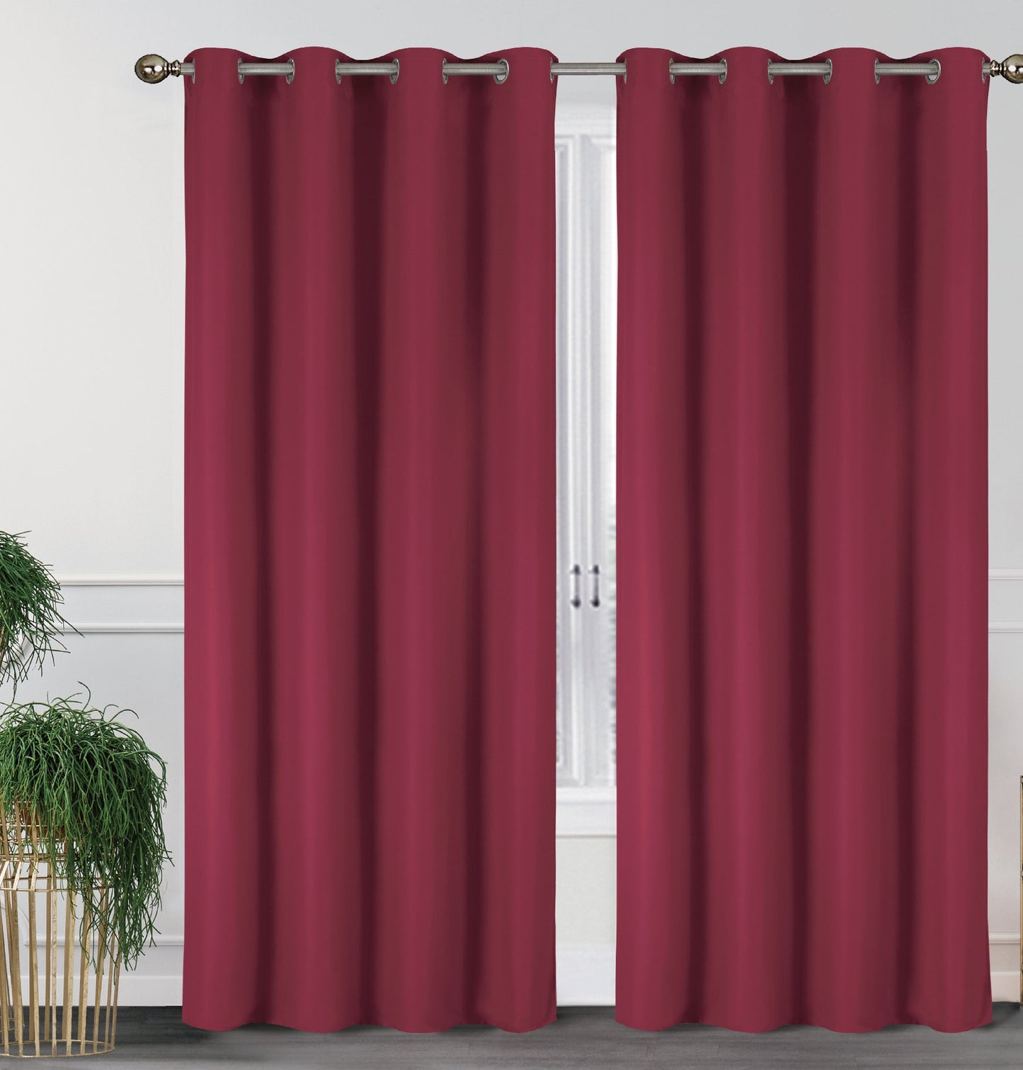 2 Pack - 55'' X 84'' Solid Thermal Blackout Panels (19 Colors)