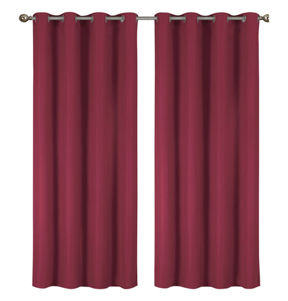 2 Pack - 55'' X 84'' Solid Thermal Blackout Panels (19 Colors)