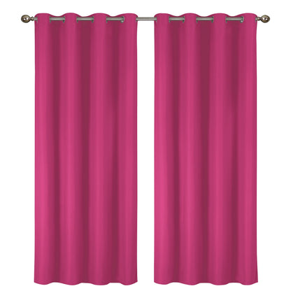 2 Pack - 55'' X 84'' Solid Thermal Blackout Panels (19 Colors)