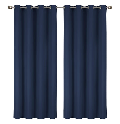 2 Pack - 55'' X 84'' Solid Thermal Blackout Panels (19 Colors)