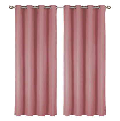 2 Pack - 55'' X 84'' Solid Thermal Blackout Panels (19 Colors)