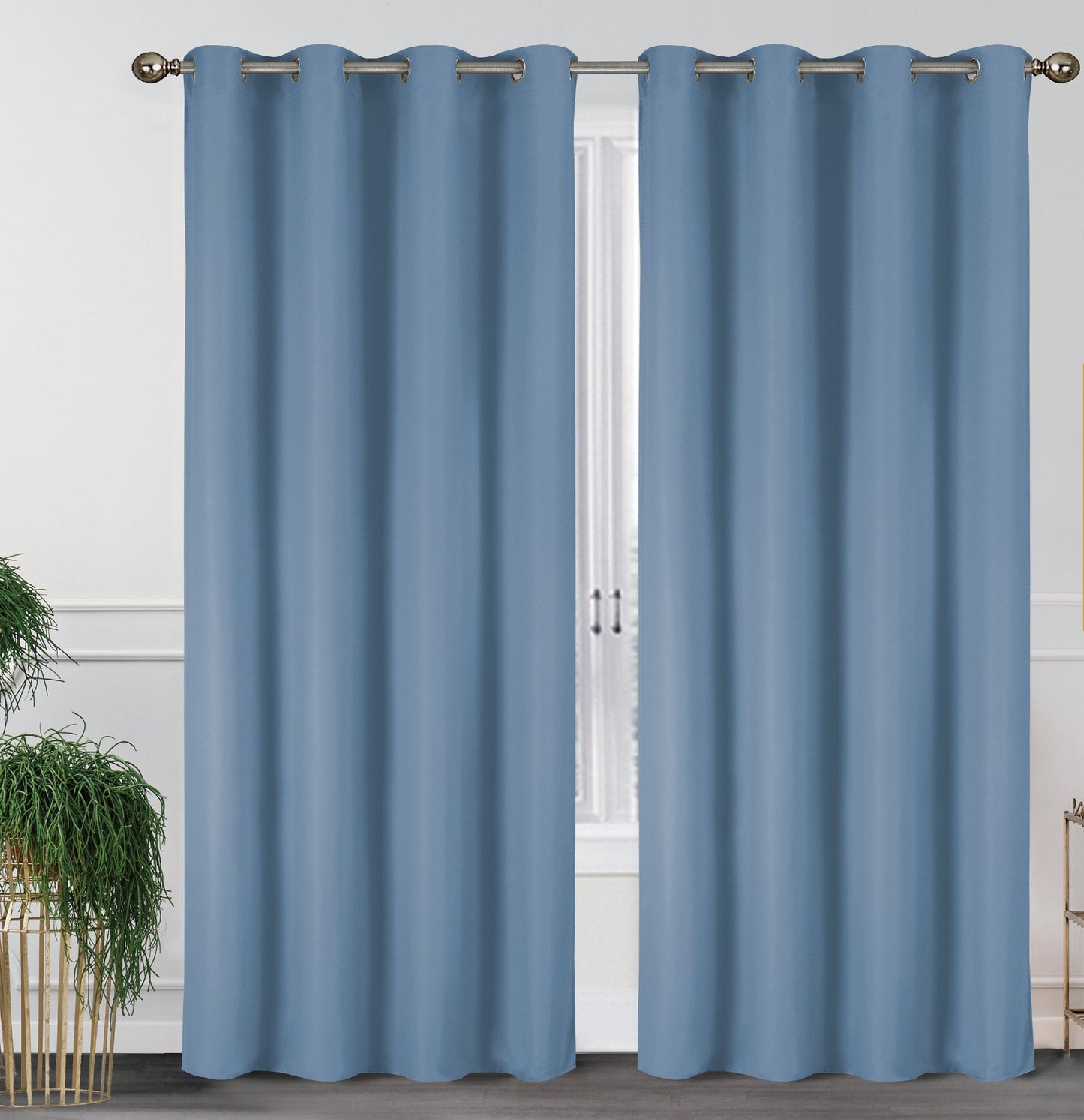 2 Pack - 55'' X 84'' Solid Thermal Blackout Panels (19 Colors)