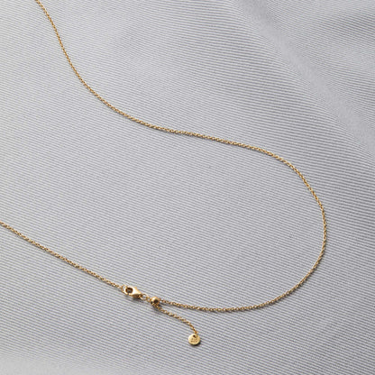 Mint & Lily Italian Milano Sterling Silver Adjustable Chain Necklace