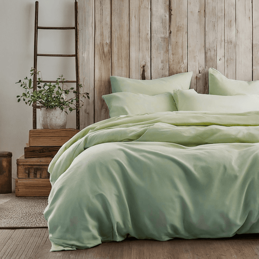 Tache Sage Green Duvet Cover Set (202-SG-DS)