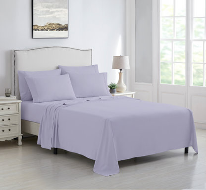 Kathy Ireland 6 Piece Brushed Microfiber Sheet Set