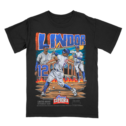 Francisco Lindor Limited Edition MLB Player Graphic T-Shirt