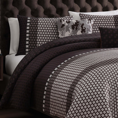 Bebejan Linear Luxe 5 Piece Reversible Comforter Set