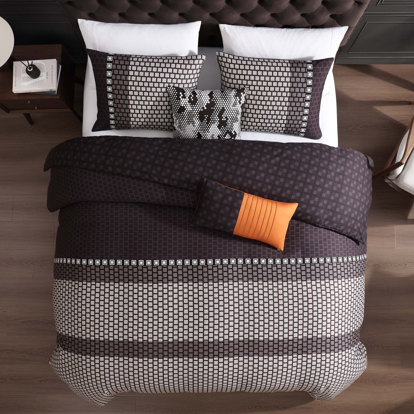 Bebejan Linear Luxe 5 Piece Reversible Comforter Set