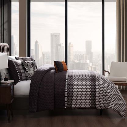 Bebejan Linear Luxe 5 Piece Reversible Comforter Set
