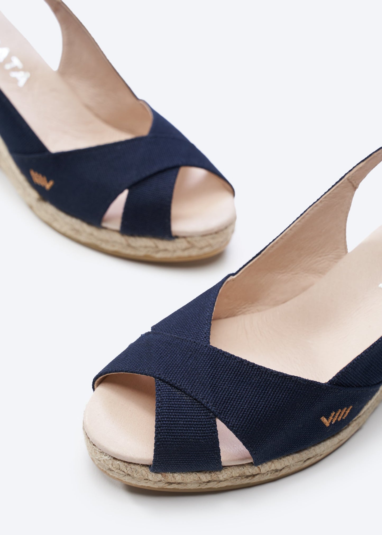 Llansa Canvas Espadrille Sandal Wedges by Viscata
