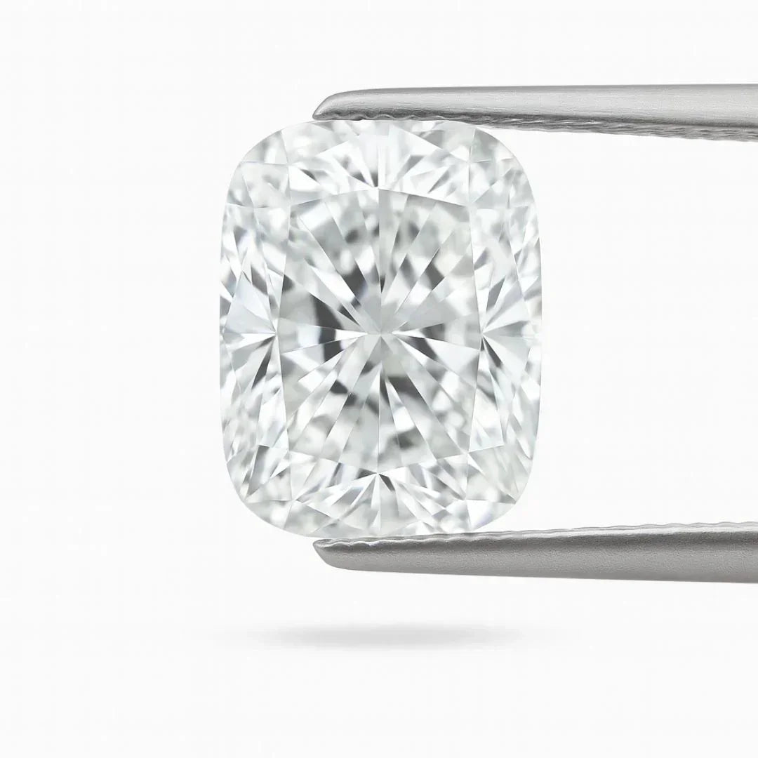 Long Cushion Cut Loose Lab Grown Diamond Stone VS1 IGI Certified
