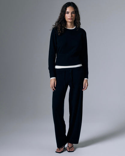 Tove Layered Cashmere Pant