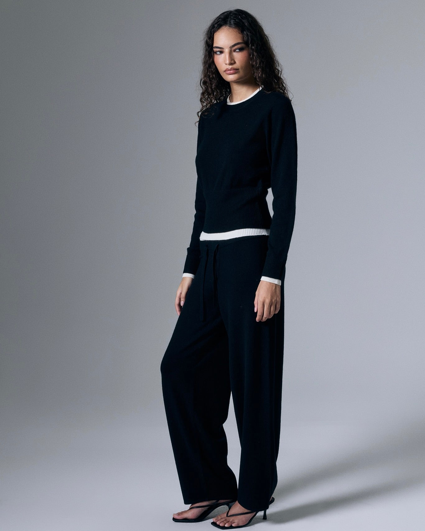 Tove Layered Cashmere Pant