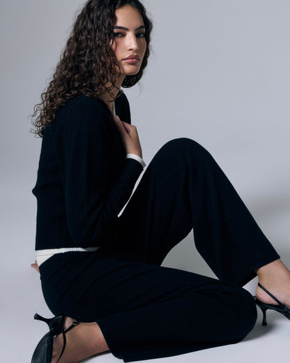 Tove Layered Cashmere Crewneck