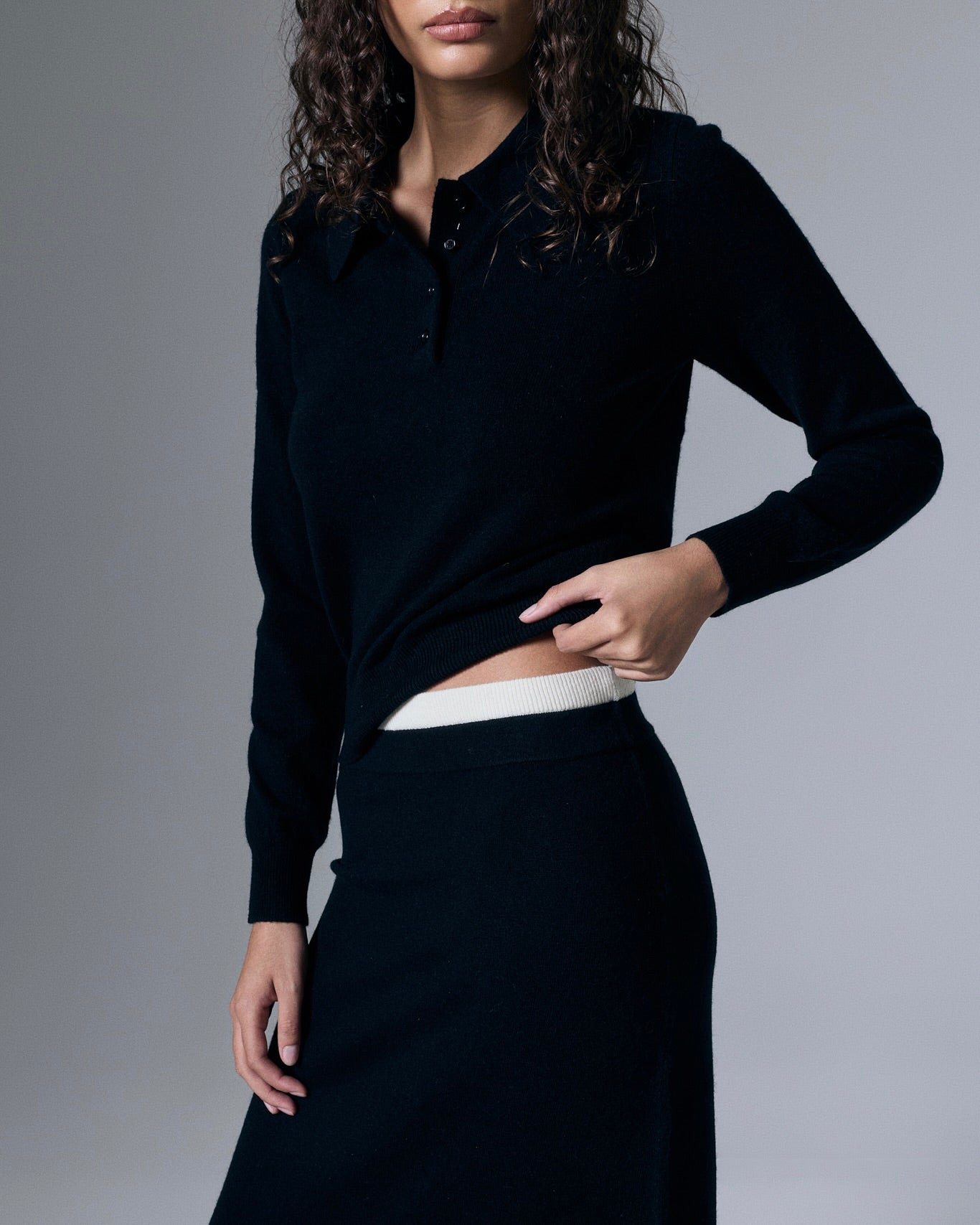 Tove Cashmere Polo