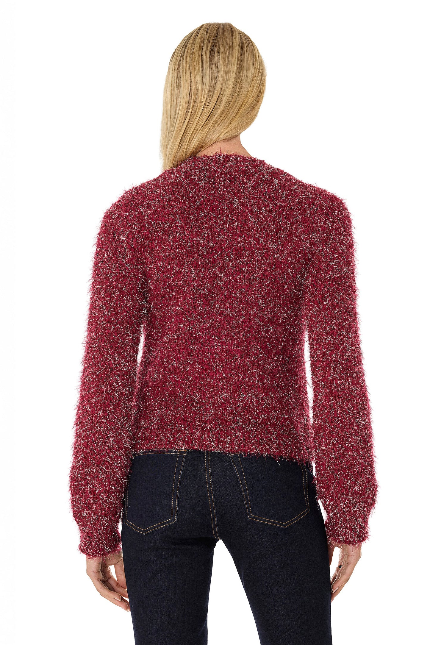 Joana Knit Cardigan - Merlot